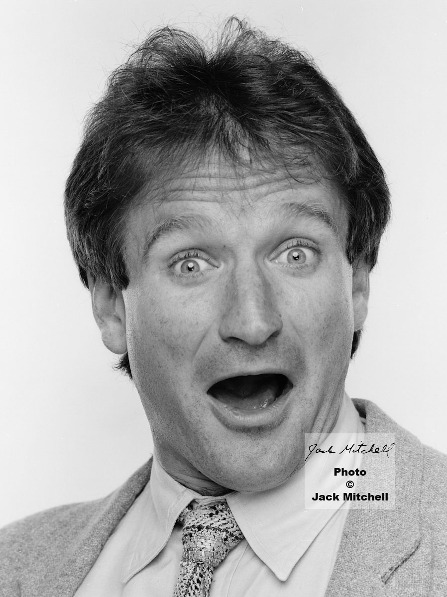 robin williams laughing