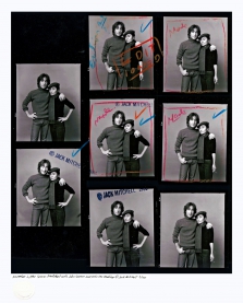 John Lennon and Yoko Ono Proof Sheet - 1980